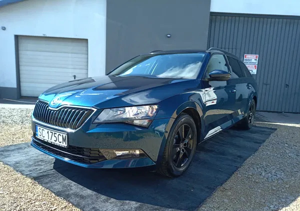 samochody osobowe Skoda Superb cena 62900 przebieg: 161400, rok produkcji 2017 z Częstochowa